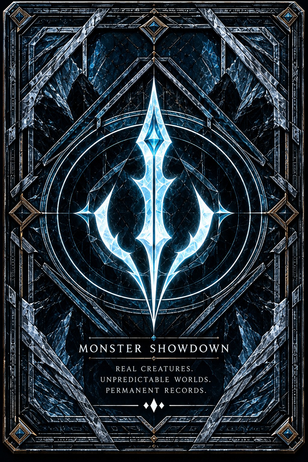 Official Monster Showdown card back